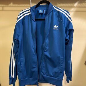 Adidas Originals Youth Navy and Blue Jacket